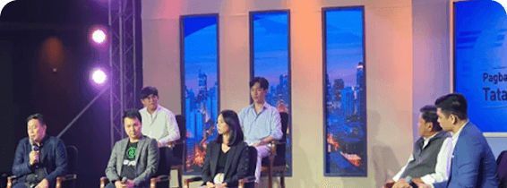 Guerilla 360 speaking on the BIR Titans of the Future panel in 2022