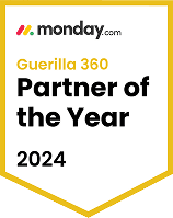 monday.com Guerilla 360 Partner of the Year 2024